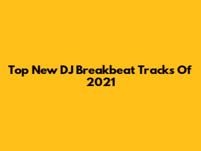 Top New DJ Breakbeat Tracks Of 2021