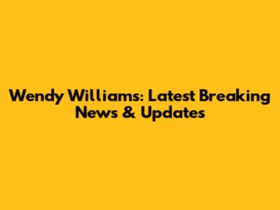 Wendy Williams: Latest Breaking News & Updates
